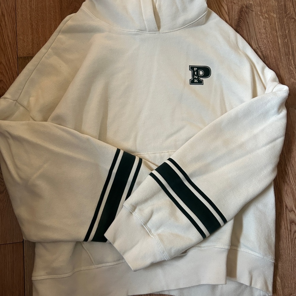 PINK Victoria's Secret Cream Hoodie